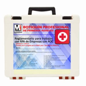 BOTIQUIN REGLAMENTARIO DGAC DAN-137 APÉNDICE 5 PARA EMPRESAS CON AOC
