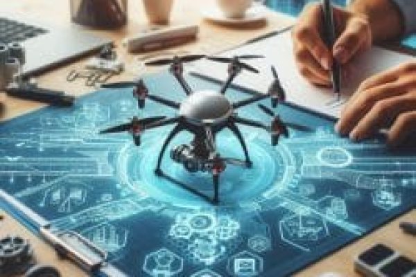 CREAR EMPRESA QUE UTILICE DRONES MODERNOS DE 8 HÉLICES