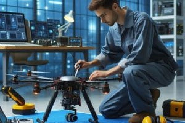 MANTENIMIENTO DE DRON INDUSTRIAL DE VIGILANCIA EN OFICINA TECNOLOGICA